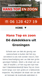 Mobile Screenshot of hanstop.nl